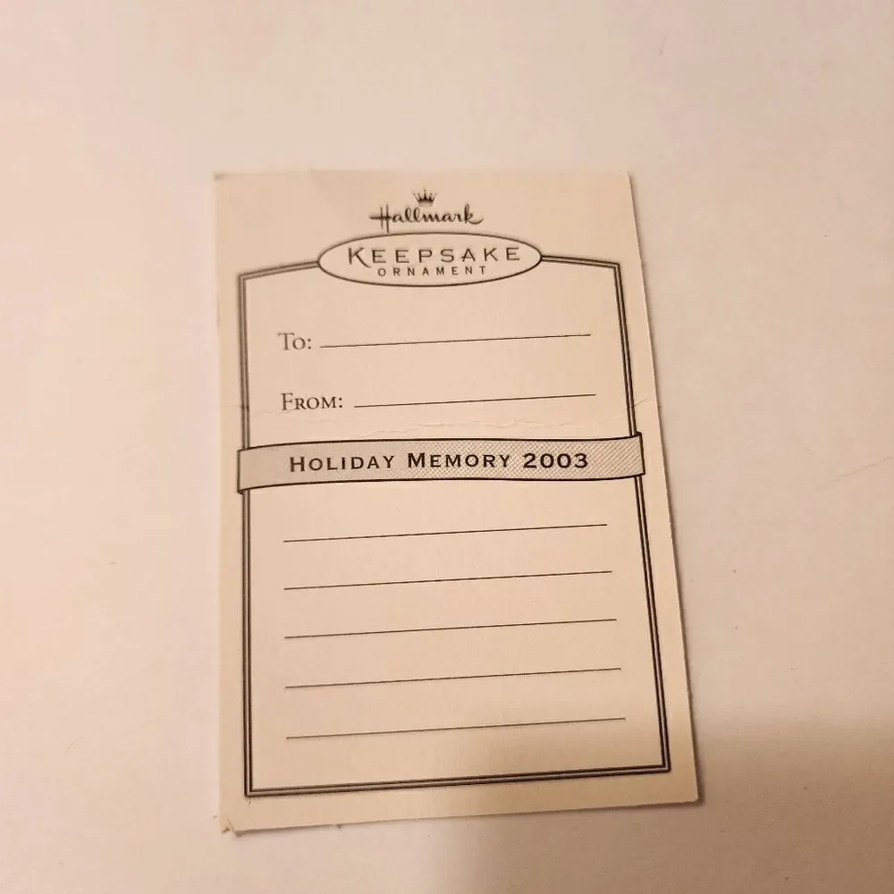 Hallmark Keepsake Ornament  Kris Kringle 2003